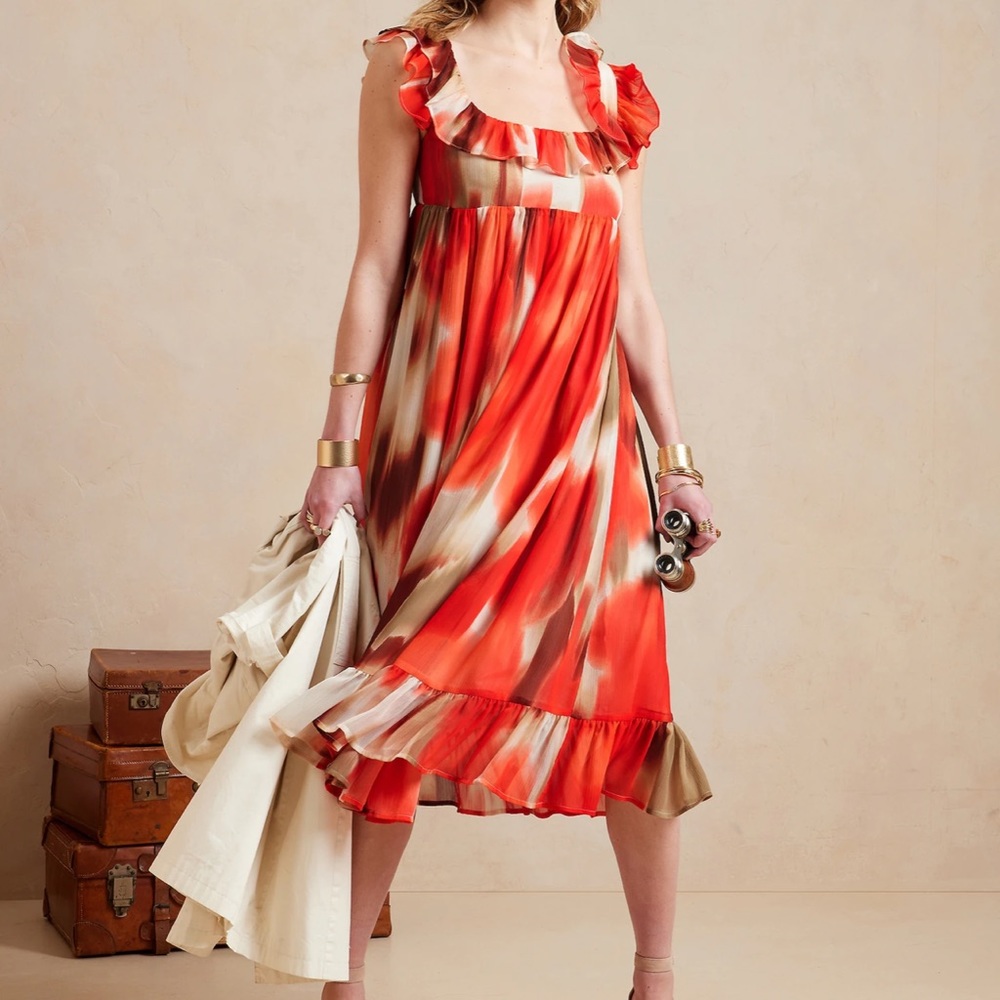 Banana Republic Empire Waist Maxi Dress